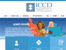Tablet Screenshot of iccdpartners.org